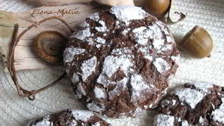 Печенье шоколадное Crinkles