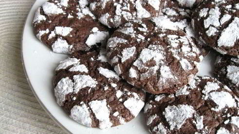 печенье шоколадное crinkles