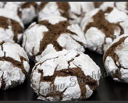 Печенье Шоколадные трещины , Chocolate Crinkles