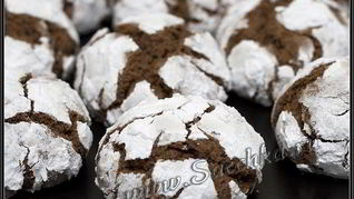 Печенье Шоколадные трещины , Chocolate Crinkles