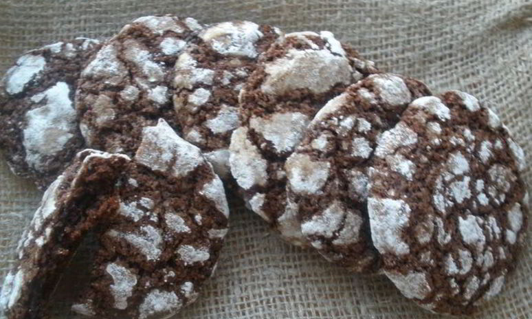 Рецепт печенья шоколадные трещины