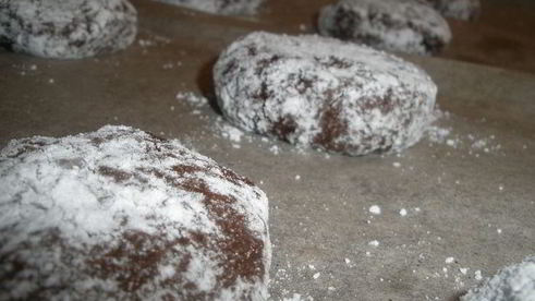 печенье шоколадные трещины