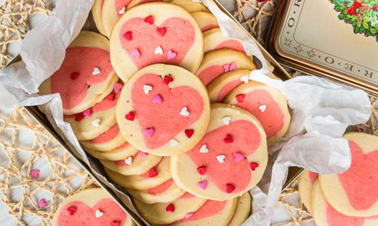 Рецепт печенья валентинки