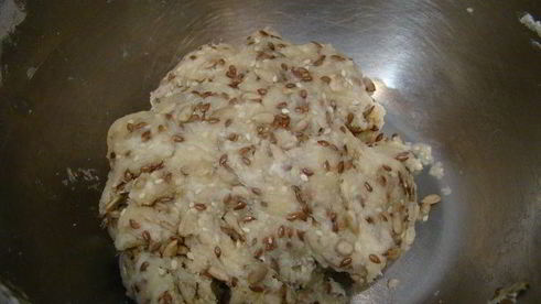 постное соленое злаковое печенье