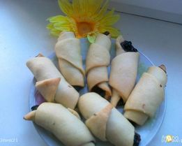 Постные рогалики Минутка