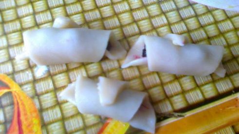 постные рогалики минутка