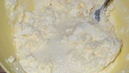 рогалики из творожного теста с яблоками