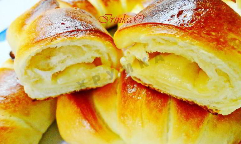 Рецепт рогаликов кифле с сыром