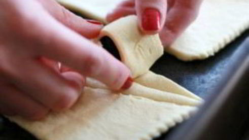 рогалики с черносливом