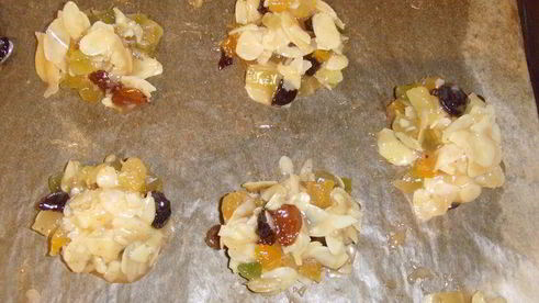 рождественское печенье флорентины