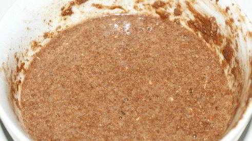 шоколадно-кунжутное печенье