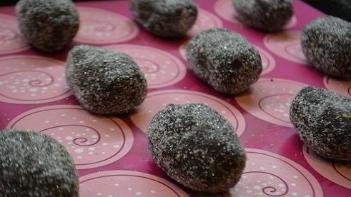 шоколадно-ореховое печенье с сюрпризом