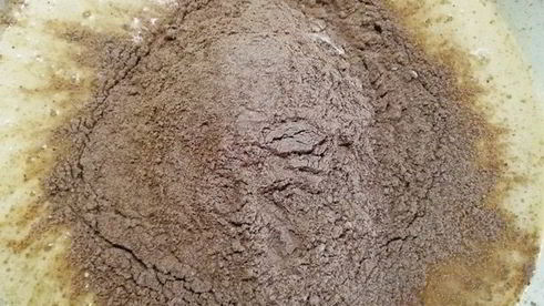 шоколадное печенье с цукатами