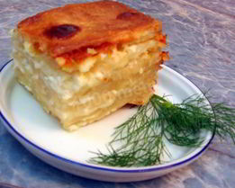 Ачма грузинская с сыром