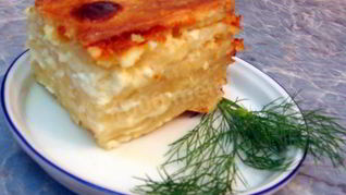 Ачма грузинская с сыром