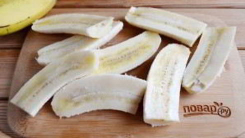 банановый пирог со сметанной заливкой