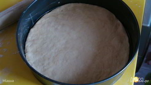 грушевый пирог с хрустящей посыпкой