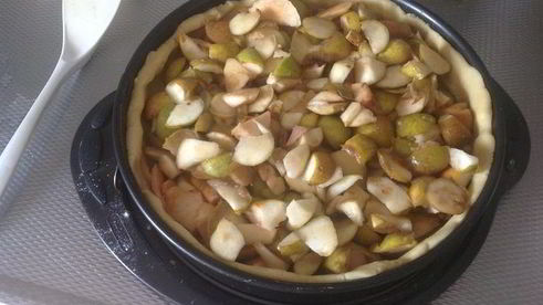 грушевый пирог