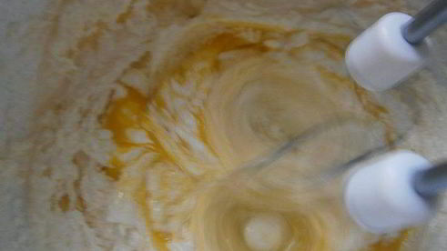 кабачково-морковный пирог с лимонным кремом