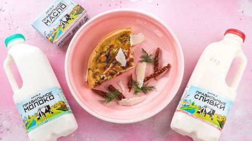 киш с курицей и овощами