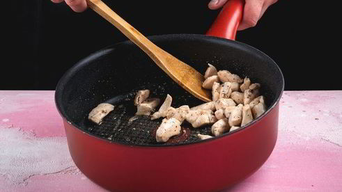 киш с курицей и овощами