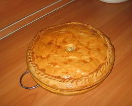 Курник с картофелем и курицей