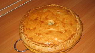 Курник с картофелем и курицей