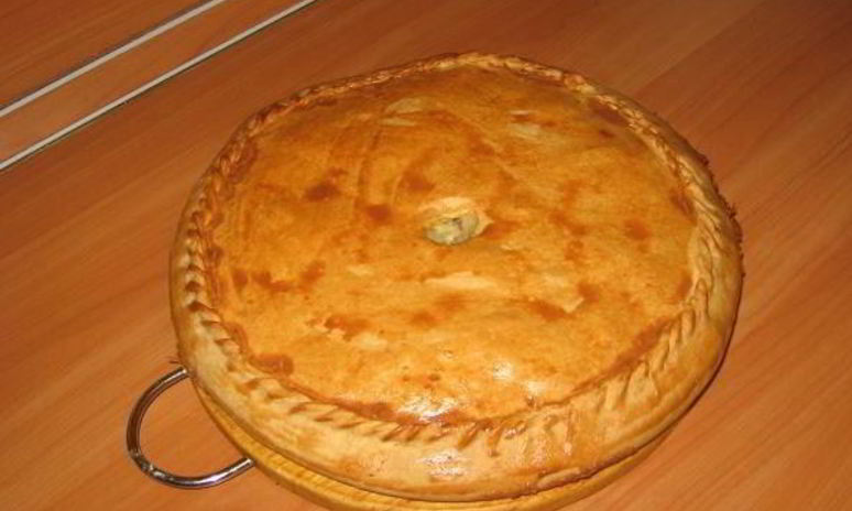 Рецепт курника с картофелем и курицей