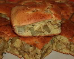 Ленивый пирог с картошкой