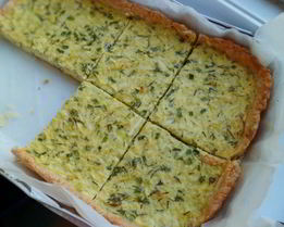 Летний пирог с кабачками