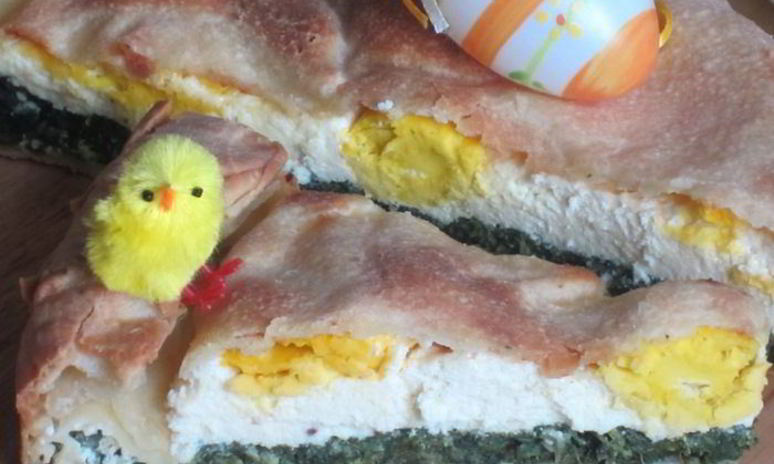 Рецепт лигурийского пасхального пирога паскуалина