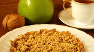 Мини-пирог с крошкой