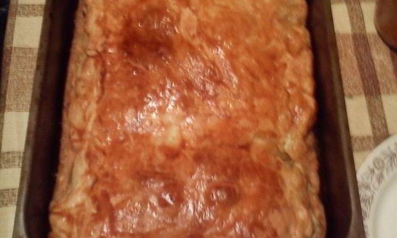 Рецепт мясного пирога