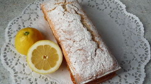 нежный и сочный пирог лимончик