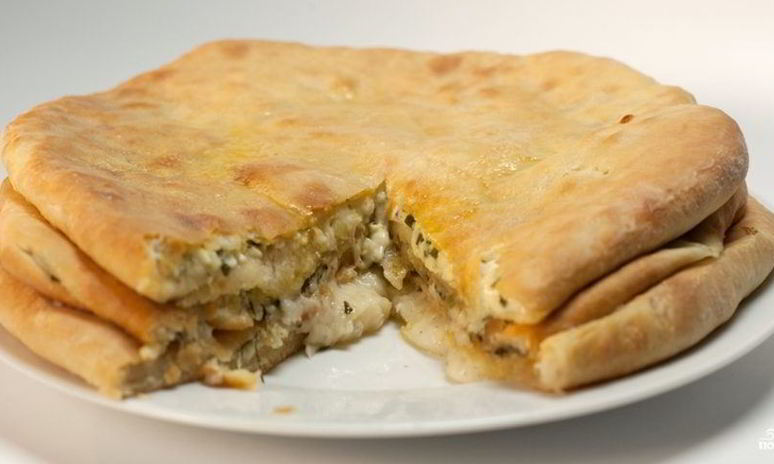 Рецепт осетинского пирога с сыром сулугуни