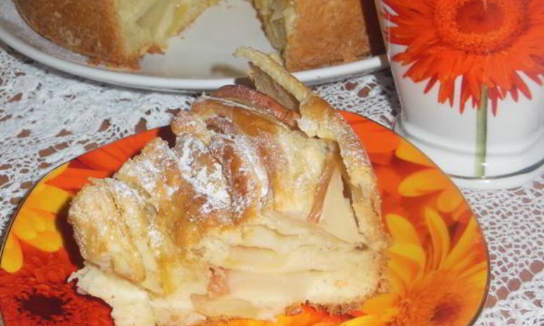 Рецепт пирога чайная роза