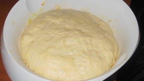 пирог чайная роза