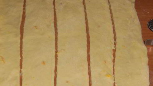 пирог чайная роза