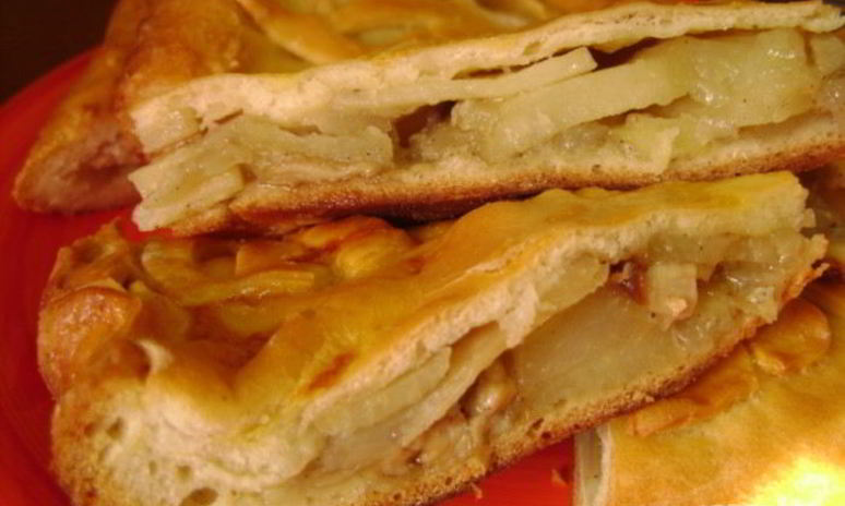 Рецепт пирога из пирожкового теста в духовке