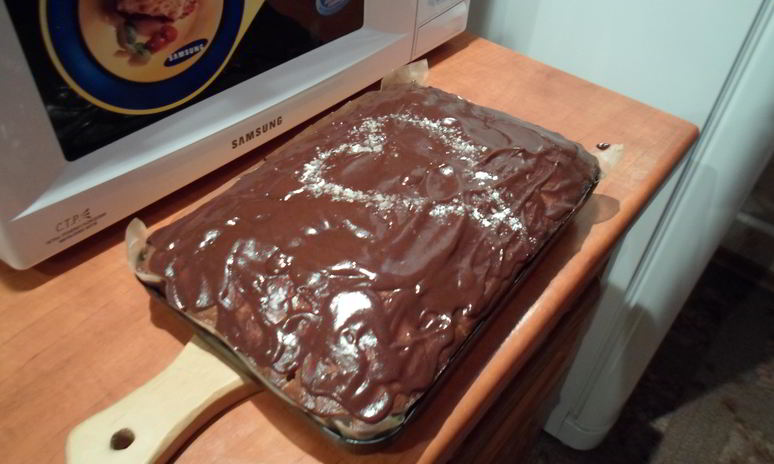 Рецепт пирога медового с шоколадным кремом