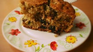 Пирог овсяный с сухофруктами и семечками