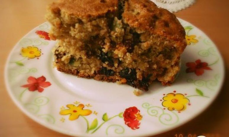 Рецепт пирога овсяного с сухофруктами и семечками