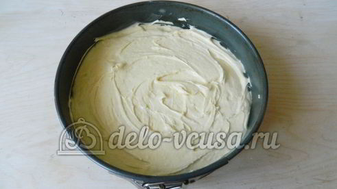 пирог-перевертыш с яблоками