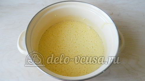 пирог-перевертыш с яблоками