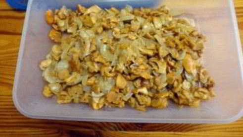 пирог с грибами из слоеного бездрожжевого теста