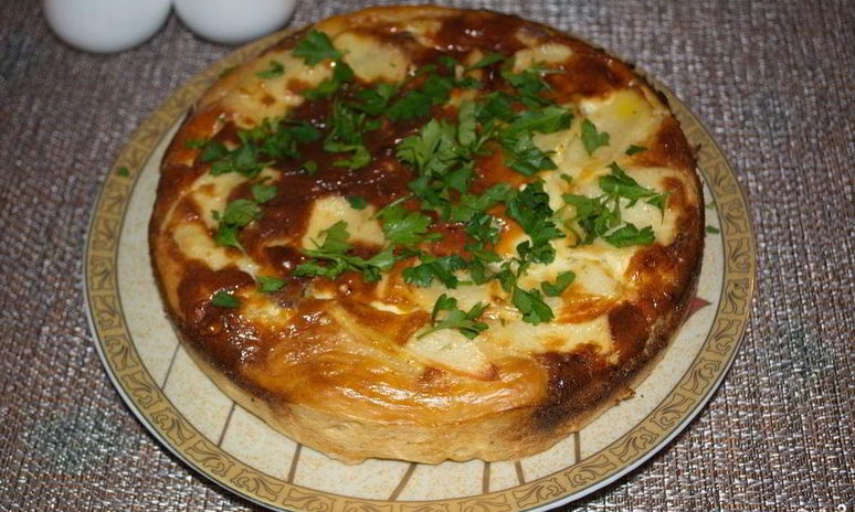 Рецепт пирога с индейкой и картофелем