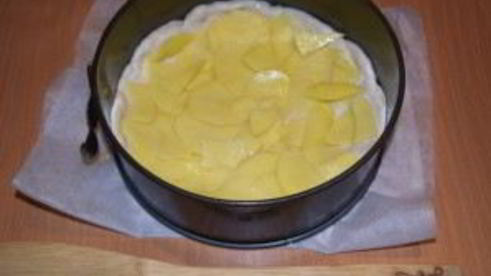 пирог с индейкой и картофелем