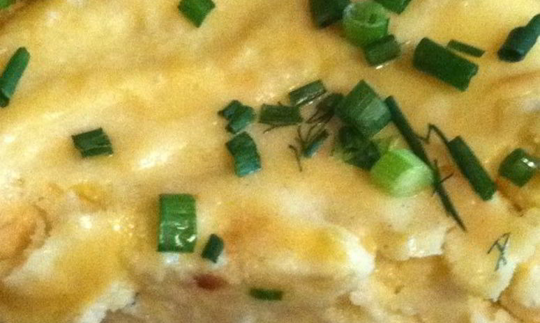 Рецепт пирога с картофельным пюре