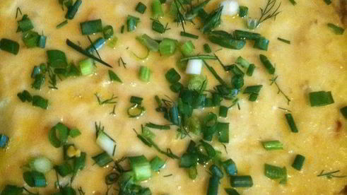 пирог с картофельным пюре