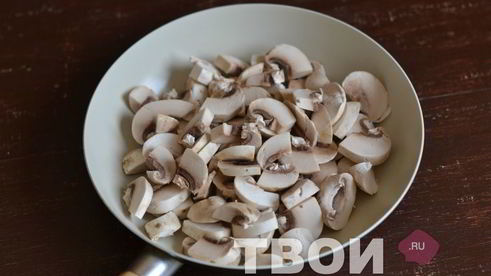 пирог с картошкой и грибами